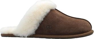 UGG Ugg, Schoenen, Dames, Bruin, 40 EU, Leer, Scuffette II Slipper
