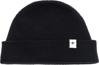 Jil Sander Berretto a coste - Nero
