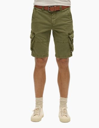 Superdry Mens Superdry Mens Core Cargo Shorts - Chive Green - Size: 32/34