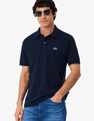 Lacoste Mens Lacoste Classic Fit L.12.12 LIGHT Polo Shirt - Navy - Size: 4 medium