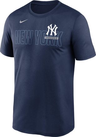 Nike New York Yankees Knockout Team Legend Nike Mens Dri-FIT MLB T-Shirt in Blue | NKGK44BNK-HMW