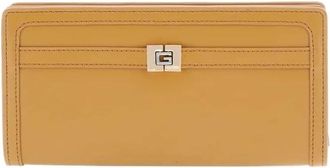 Guess Accessoires, Dames, Beige, ONE Size, Leer, G Elite Portemonnee