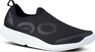 Oofos Oofos Oomg Sport 5085WHTBLK Sneakers Black White Recovery Shoes ZPO3305