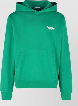 Barrow hooded sweater kangaroo pocket ribbed trims