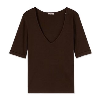 Oltre Donna, Top, Marrone, L, new
