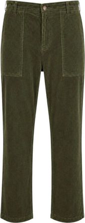 Sebago Milton Corduroy Broek - Heren - Straight fit broeken - Groen - M - Broeken