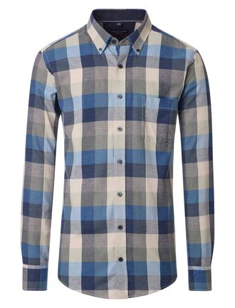 Casamoda casual overhemd Casa Moda Casual Fit blauw
