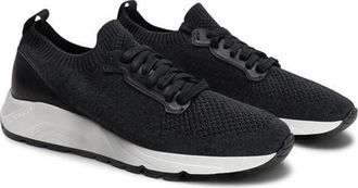 Robert Barakett Bryce Knit Sneaker in Black at Nordstrom, Size 10.5