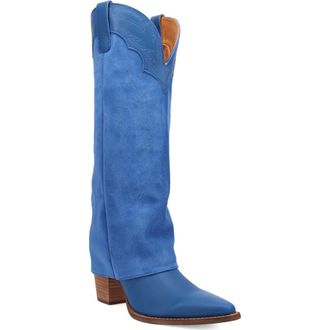 Dingo Wild Fire Western Boot in Blue at Nordstrom, Size 11