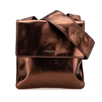 Chanel Bronzen Schoudertas