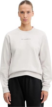 Emporio Armani Logo Sweatshirt - Dames - Sweatshirts - Grijs - XS - Katoen - Hoodies & sweatvesten