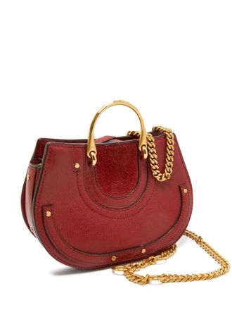 Chlo&eacute; mini Pixie tote bag - Red