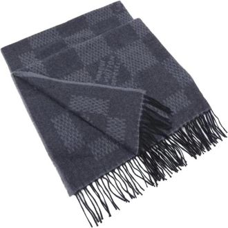 Louis Vuitton Pre-owned Scarves, male, Black, Size: ONE SIZE Pre-owned Stole