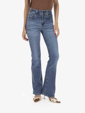 Levi's 726 Hr Flare Blue Wave mid blue