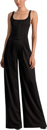 Alice & Olivia Alice + Olivia Rebecca Tailored Vest Jumpsuit
