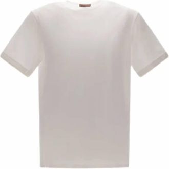 Herno Mens Short Sleeve Tee In White