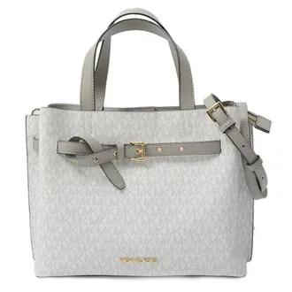 Michael Kors Pre-owned Handbags, female, Gray, Size: ONE SIZE Pre-owned Canvas Handbag