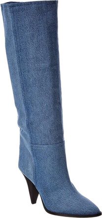 Isabel Marant Denim Knee-High Boot