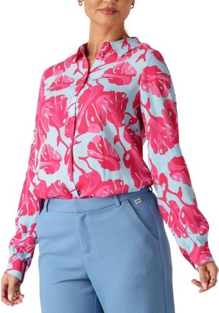 Pom Amsterdam Dames, Blouses & Shirts, Veelkleurig, Maat: XS Viscose