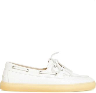 Copenhagen Mocassino Barca - Dames - Bootschoenen - Wit - 40 EU - Leer - Schoenen