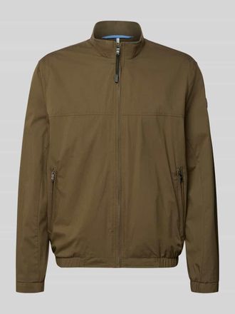 Brax Brax Jacke mit Stehkragen Modell Calvin in Oliv, Gr&ouml;&szlig;e XXXL