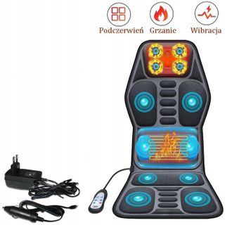 OEM Alfombrilla De Masaje Para Masajeador Shiatsu, Con Calefacci&oacute;n, Para El Hogar Y El Coche Gateway