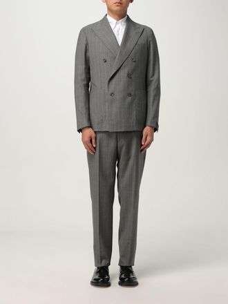 Tagliatore Abito doppiopetto Tagliatore in lana con stampa gessata