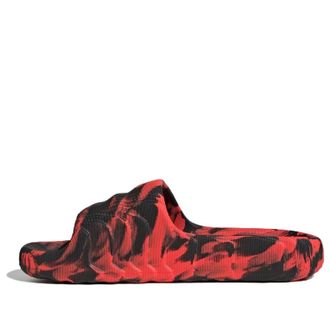adidas Adilette 22 Slides Bright Red Black ID7808