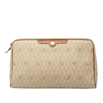 Dior Pre-owned Clutches, female, Beige, Size: ONE SIZE Pre-owned Vintage Clutch
