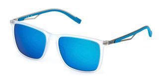 Fila SFI889 881P Mens Sunglasses Clear Size 56