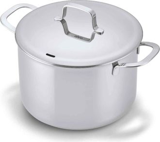 alva Maestro stainless steel stockpot in Silver 8Qt at Nordstrom