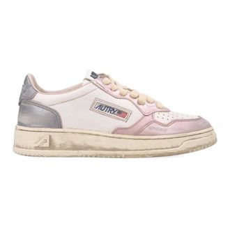 Autry Sneakers, female, Multicolor, Size: 11 US Medalist Low Super Vintage Sneakers