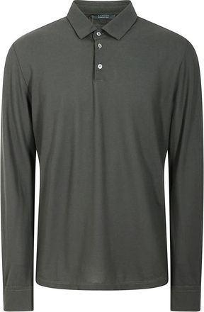 Zanone Heren, Tops, Groen, Maat: 4XL Katoen