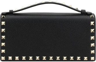 Valentino Garavani Rockstud Schoudertas - Dames - Handtassen - Zwart - ONE Size - Leer - Tassen