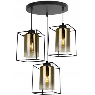 OEM L&aacute;mpara Colgante Moderna Y Elegante Con Pantalla De Cristal