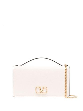 Valentino Garavani White VLogo Signature Crossbody Bag