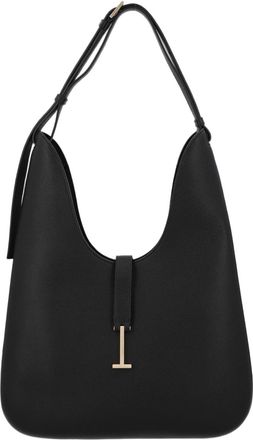Tom Ford Shoulder Bag In Smooth Calf Leather With Metal Clasp