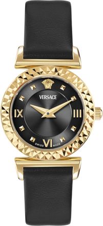 Versace Mini Vanity Leather Watch