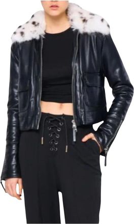 Silvian Heach Damesjas Witze - Dames - Jassen - Zwart - M - Polyester - Jassen