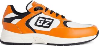 Giuseppe Zanotti GZ Runner lace-up low-top sneakers - men - Leather/Rubber/Fabric - 42 - Orange