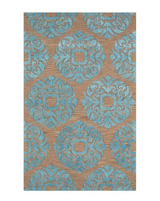 Pasargad Home Transitiona Hand-Tufted Rug