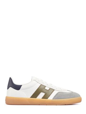 Hogan Low-Top Sneakers with Textured Leather Upper