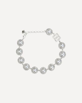 Magda Butrym Pearl and crystal Necklace Female UNI