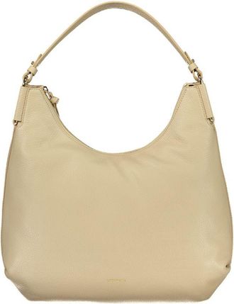 Coccinelle Beige Leather Women Womens Handbag