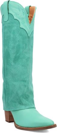 Dingo Wild Fire Western Boot in Green at Nordstrom, Size 6.5