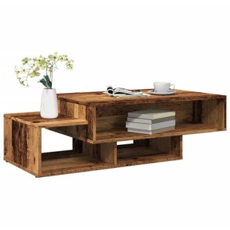 vidaXL Tavolino da Salotto Legno Antico 105x55x32cm in Truciolato - Vidaxl