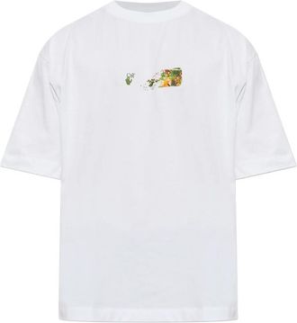 Off-white Logo-print Cotton T-shirt