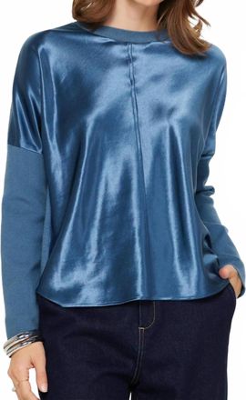 Current Air Crew Blouse In Midnight Blue