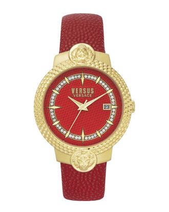 Versus Versus By Versace Womens Mouffetard Crystal Track Watch