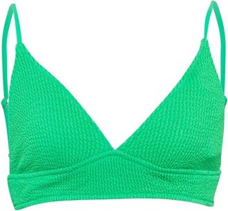 Banana Moon Miko Scrunchy Bikini-Top für Damen | grün/türkis